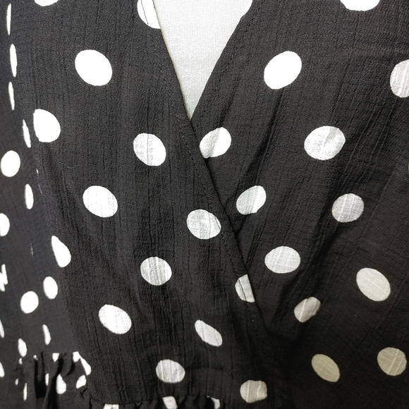 Asos Design oversized polka dot tunic dress 10 - Picture 6 of 12